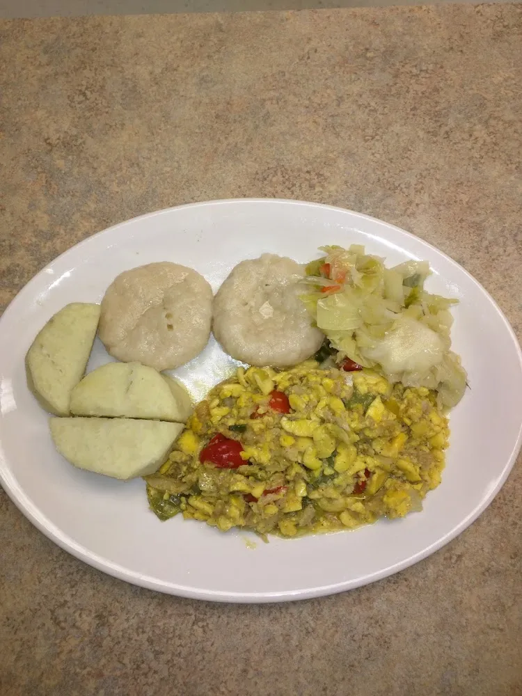 Callaloo Saltfish